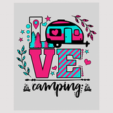 Love Camping Adventure DTF Transfer